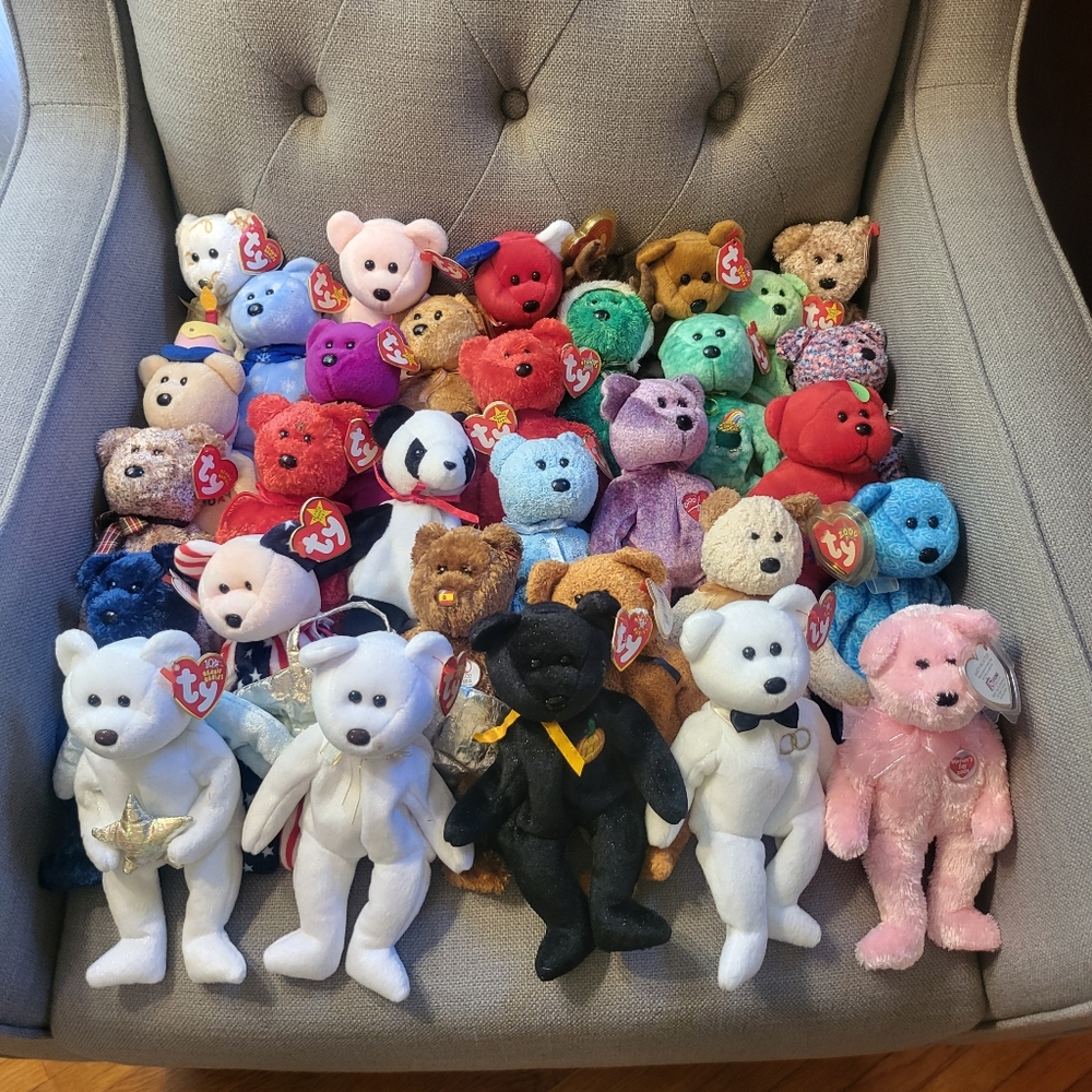 Lot of Beanie Baby's